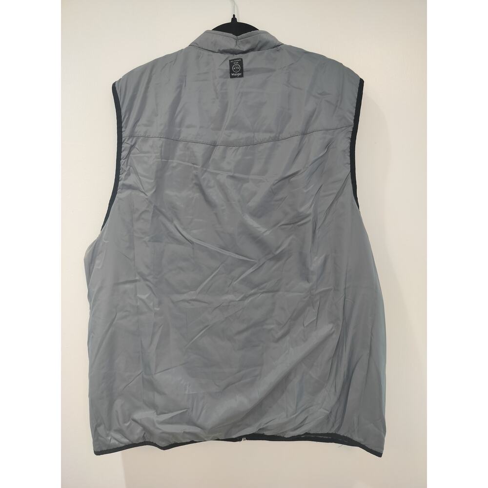 Wrangler Men’s All Terrain Reversible Vest Size XLT Hand Warmer Pockets - Picture 6 of 12